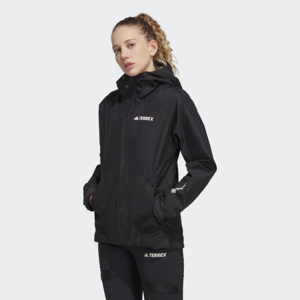 Veste De Pluie Terrex Xperior Gore-tex Paclite Noir Adidas