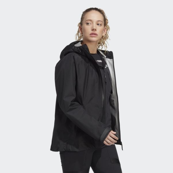 Veste De Pluie Terrex Xperior Gore-tex Paclite Noir Adidas