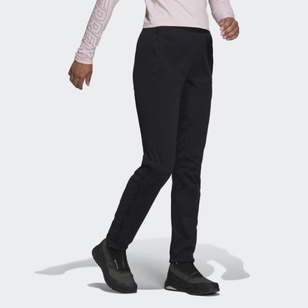 Pantalon De Jogging Ski De Fond Softshell Terrex Xperior Adidas Noir