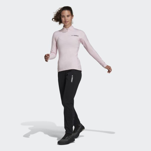 Pantalon De Jogging Ski De Fond Softshell Terrex Xperior Adidas Noir