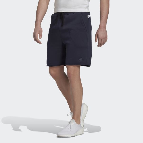 Short Studio Lounge Polaire Encre Adidas