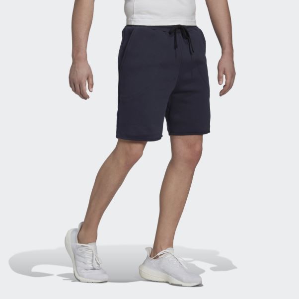 Short Studio Lounge Polaire Encre Adidas