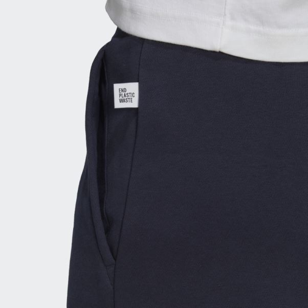Short Studio Lounge Polaire Encre Adidas