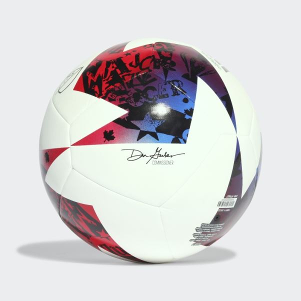 Adidas Ballon D'entrainement Mls Bleu