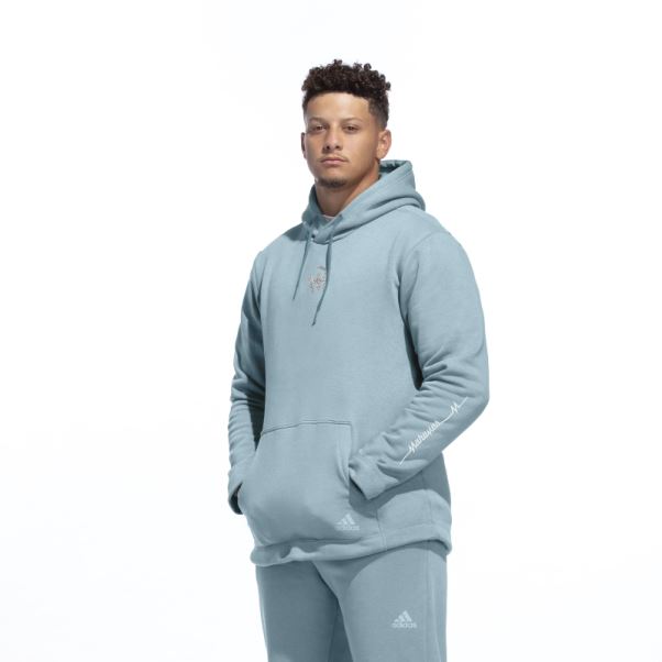 Mahomes Sweat à Capuche Adidas Ciel Brumeux