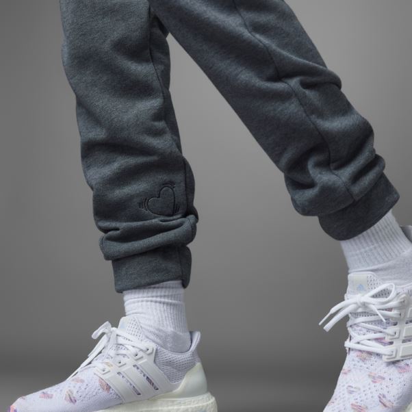 Adidas Jogging Gris Foncé Chiné Saint Valentin