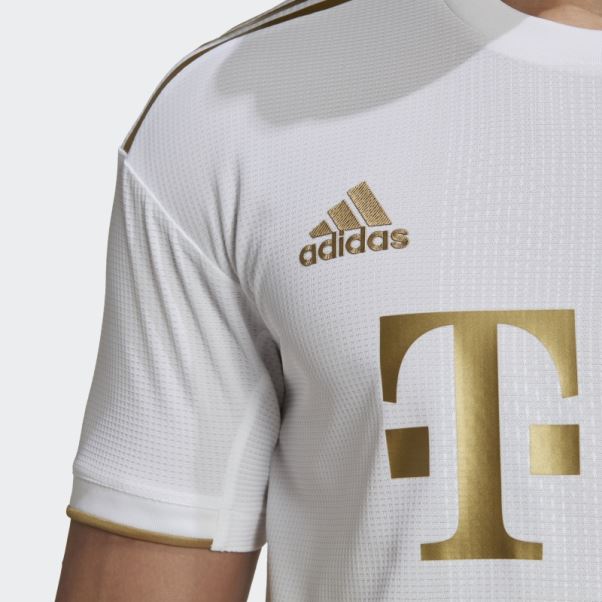Maillot Fc Bayern Extérieur Authentique 22/23 Blanc Adidas