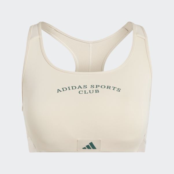 Soutien-gorge à Maintien Moyen Sports Club En Lin Adidas