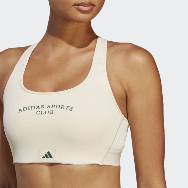 Soutien-gorge à Maintien Moyen Sports Club En Lin Adidas