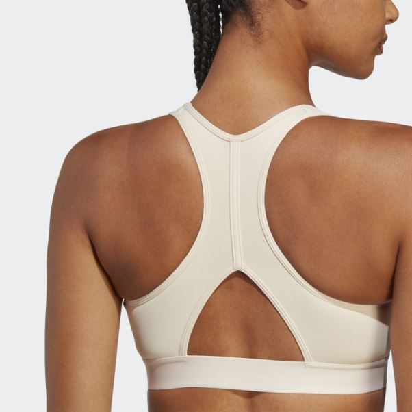 Soutien-gorge à Maintien Moyen Sports Club En Lin Adidas