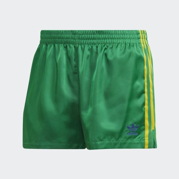 Adidas Short Tissé Vert