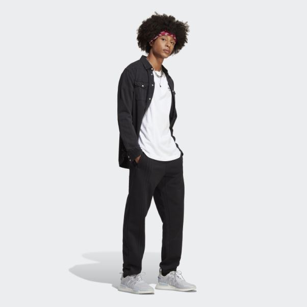 Adidas Rifta City Boy Pantalon De Jogging Essentiel Noir Chaud