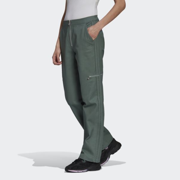 Pantalon De Survêtement En Sergé Adidas Tech Emerald