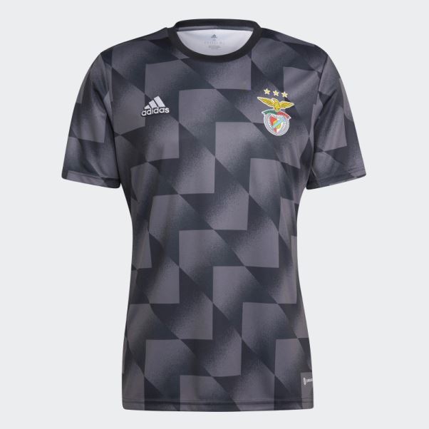 Maillot Pré-match Benfica Gris Adidas