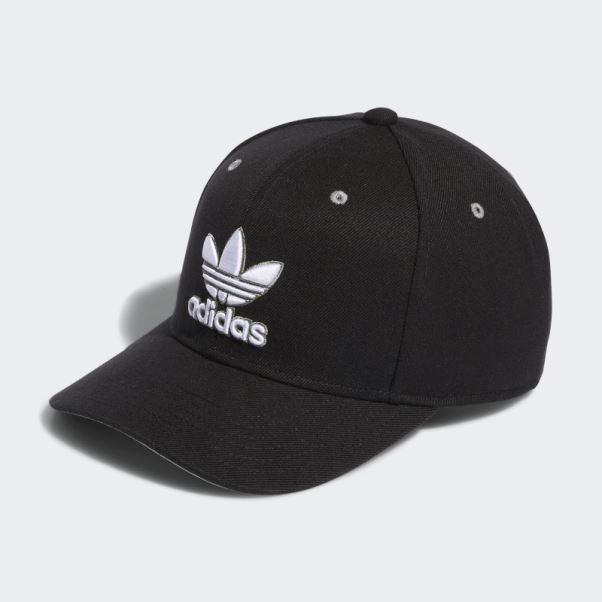 Chapeau Moderne Pré-incurvé Noir Adidas