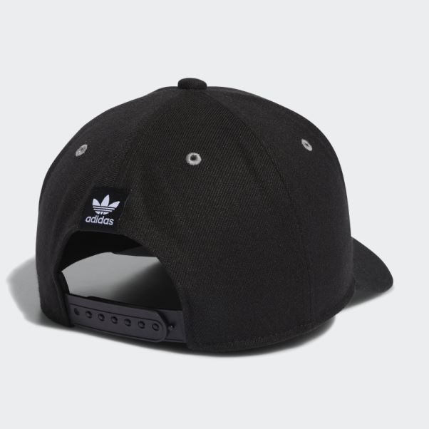 Chapeau Moderne Pré-incurvé Noir Adidas
