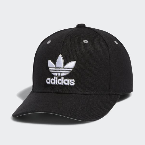 Chapeau Moderne Pré-incurvé Noir Adidas