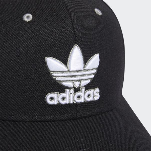 Chapeau Moderne Pré-incurvé Noir Adidas
