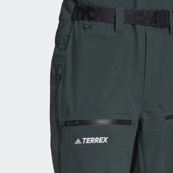 Pantalon De Survetement Terrex 3layer Gore Tex Snow Vert Adidas