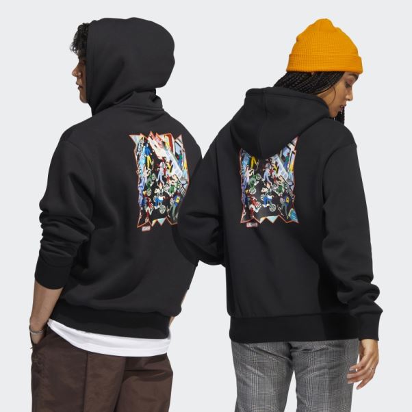 Mettz Mobbing Sweat à Capuche (neutre) Noir Adidas