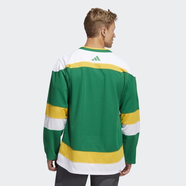 Adidas Maillot Wild Authentique Reverse Wordmark Vert Moyen