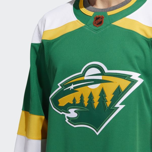 Adidas Maillot Wild Authentique Reverse Wordmark Vert Moyen