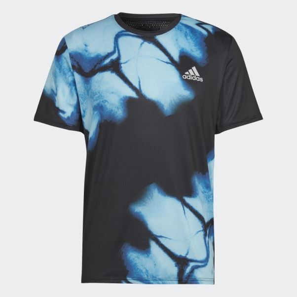 T-shirt Graphique Adidas Fast Noir