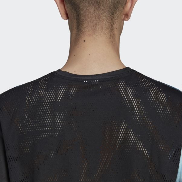 T-shirt Graphique Adidas Fast Noir