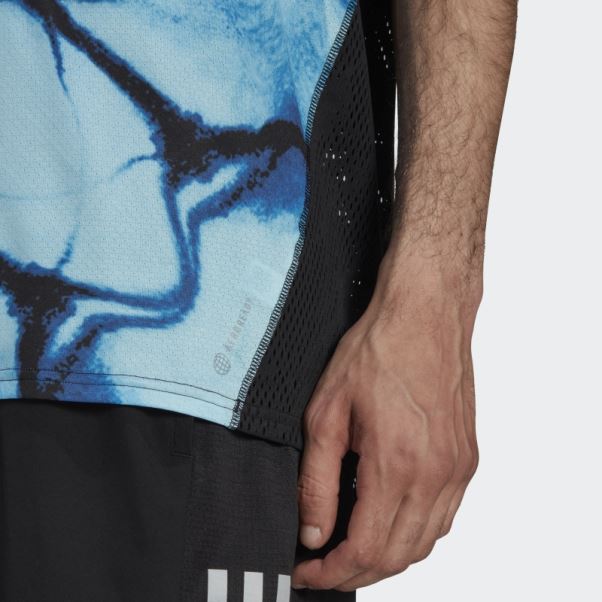 T-shirt Graphique Adidas Fast Noir