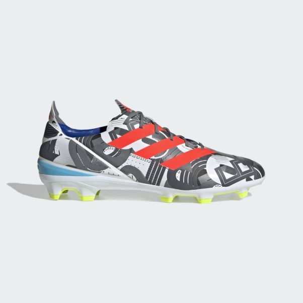 Adidas Gamemode Crampons De Football Pour Terrain Ferme Rouge