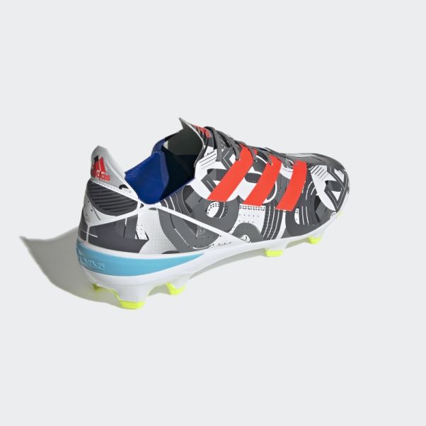 Adidas Gamemode Crampons De Football Pour Terrain Ferme Rouge