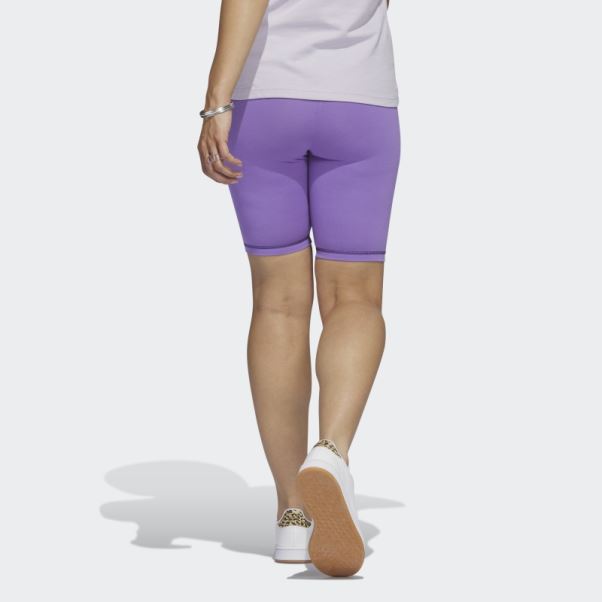 Short De Vélo Adidas Sport Statement Violet