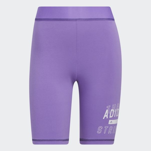 Short De Vélo Adidas Sport Statement Violet
