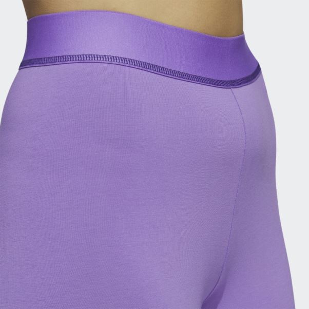 Short De Vélo Adidas Sport Statement Violet