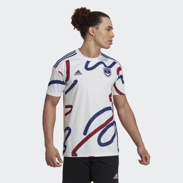 Maillot Extérieur Adidas Girondins De Bordeaux 22/23 Blanc