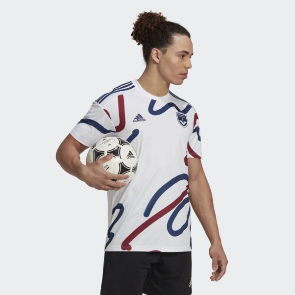 Maillot Extérieur Adidas Girondins De Bordeaux 22/23 Blanc