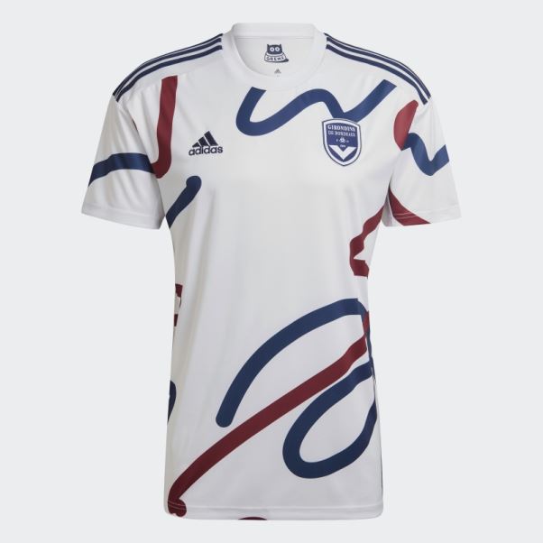 Maillot Extérieur Adidas Girondins De Bordeaux 22/23 Blanc