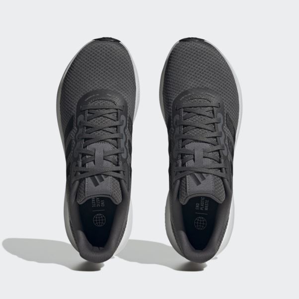 Adidas Runfalcon 3 Cloudfoam Low Chaussures De Course Gris