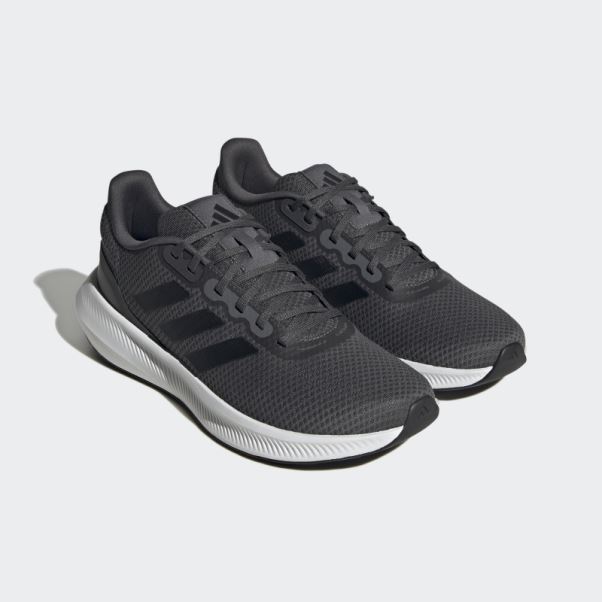 Adidas Runfalcon 3 Cloudfoam Low Chaussures De Course Gris