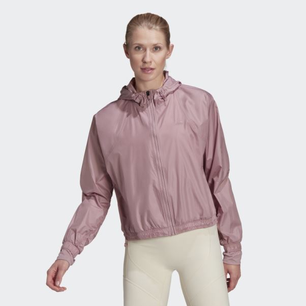 Coupe-vent Polyvalent For Elements Mauve Adidas