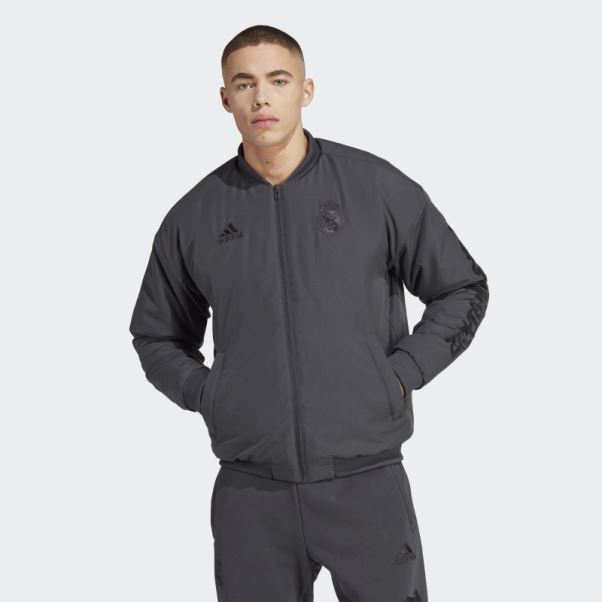 Veste Matelassée Real Madrid Chinese Story En Carbone Adidas