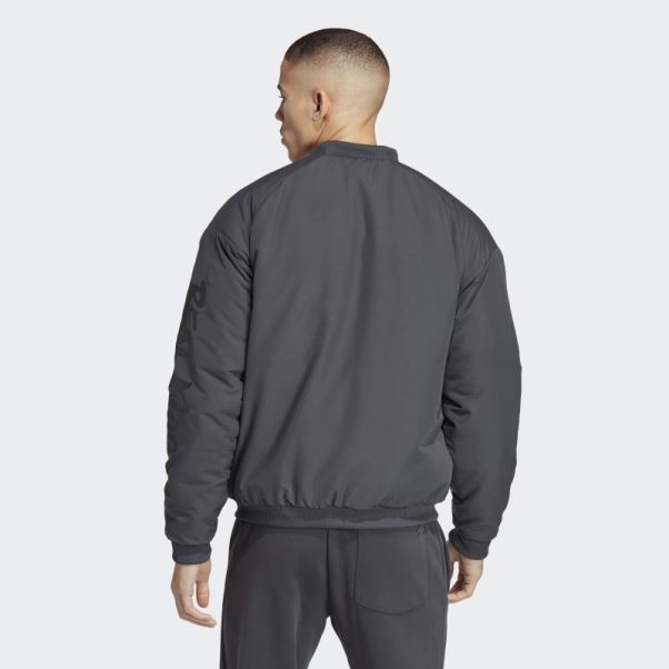 Veste Matelassée Real Madrid Chinese Story En Carbone Adidas