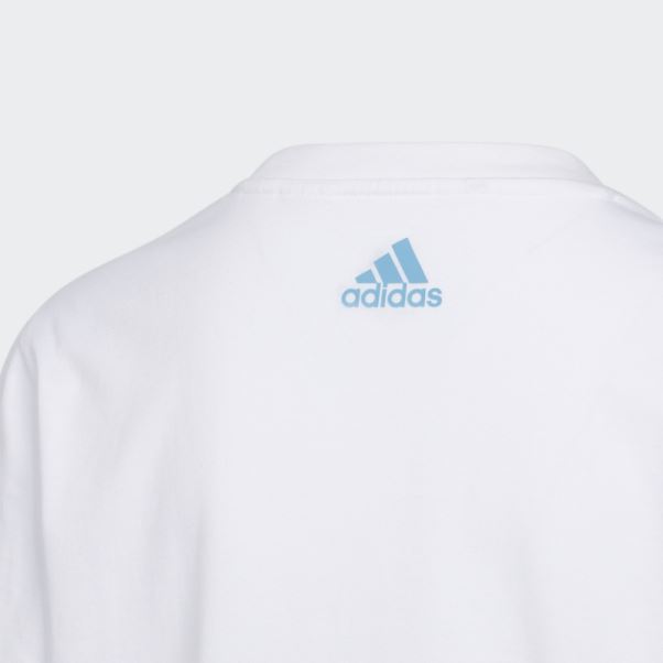 Tee Shirt Trae Young Adidas Blanc