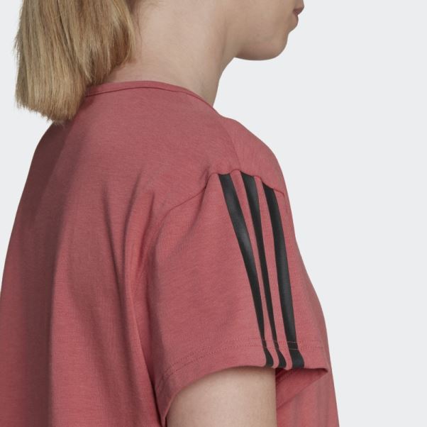 T-shirt De Sport Adidas Aeroready Made For Training Rouge