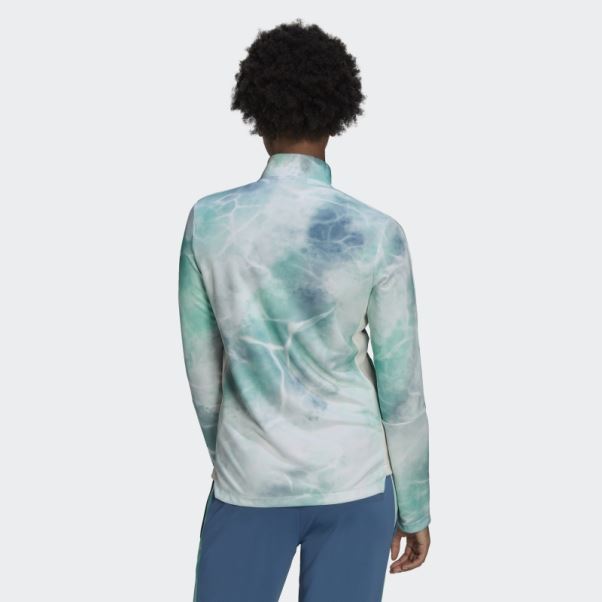Veste De Survêtement Tiro Bleu Altéré Adidas