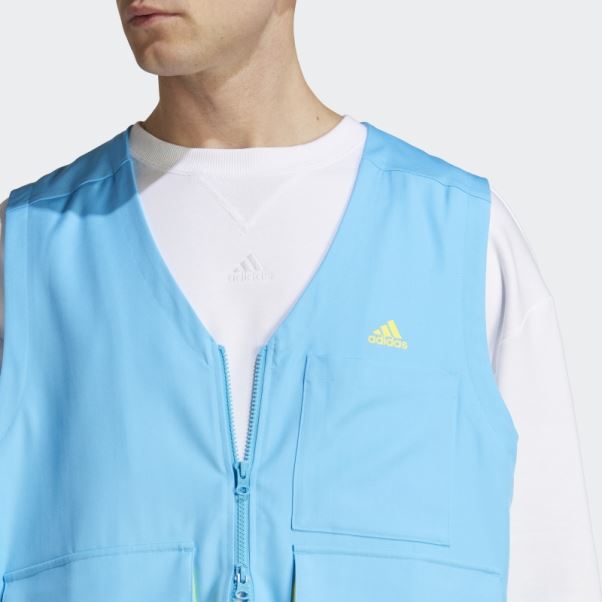 Adidas Kidcore Gilet Utilitaire Sky Rush
