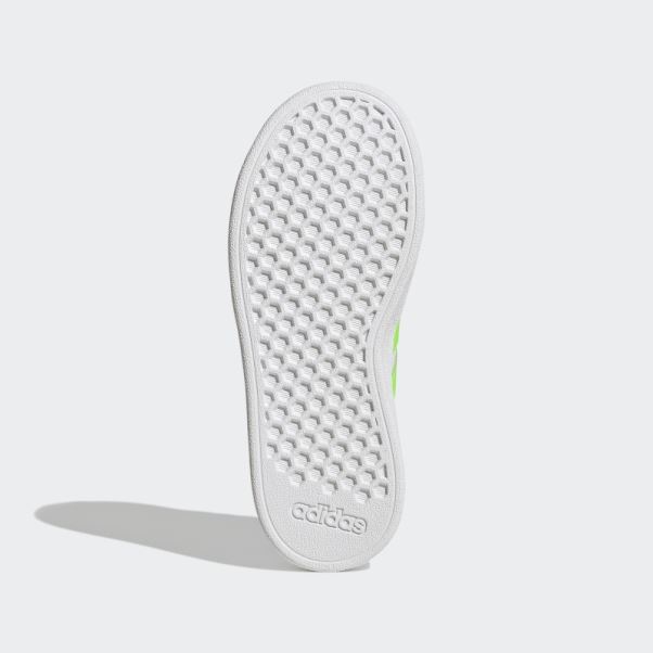 Adidas Grand Court Lifestyle Tennis Chaussures à Lacets Vert
