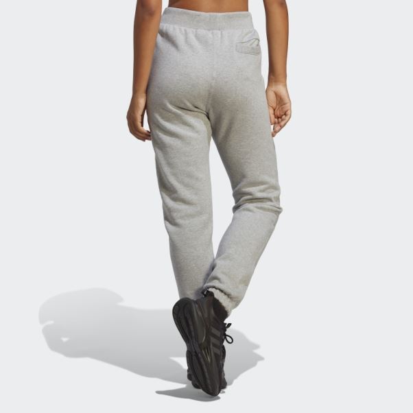 Pantalon Adidas Lounge Fleece Gris Moyen
