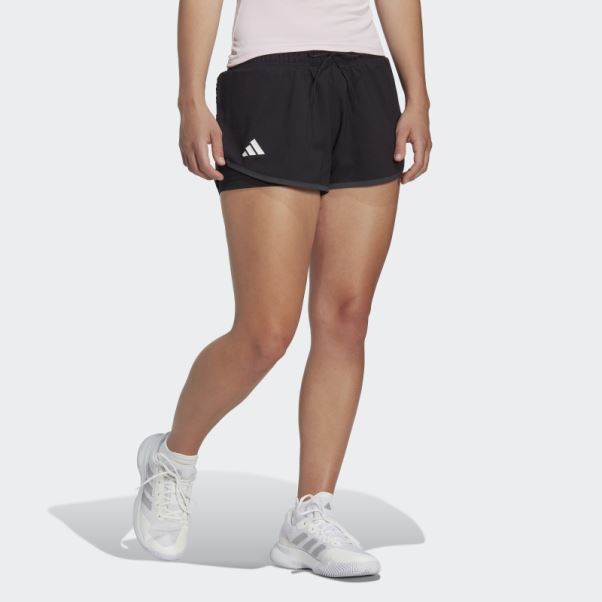 Short De Tennis Club Noir Adidas Mode