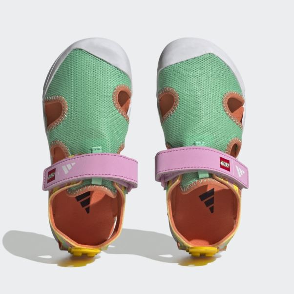 Adidas Terrex X Lego Capitaine Toey Sandales Lueur Verte
